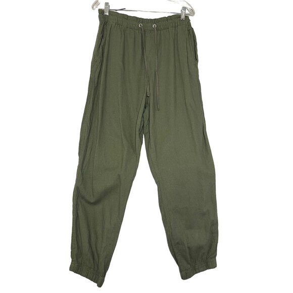 Sanctuary Solstice Pant Deep Lichen Green Women's Size XXL Linen NWT - Picture 1 of 15
